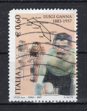 Repubblica Varietà - 2007 Luigi Ganna COLORI SMOSSI - LEGGERMENTE SPOSTATI