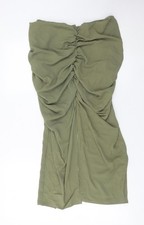 Gonna donna Zara verde midi