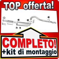 Scarico Completo per OPEL FRONTERA A SPORT 2.0 4x4 SWB 2-TUREN 115CV 95-98