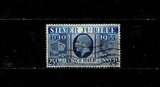 11897- Gran Bretagna, Regno Unito Scott 229 usato argento Giubileo Giorgio V