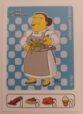Card 9/160 serie THE SIMPSONS