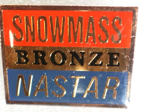 Snowmass nastar pinback - nastar,