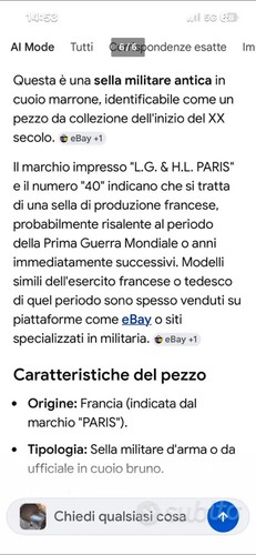 Antica sella militare - militare, esercito