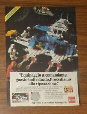 Rara Pubblicità LEGOLAND Lego Space 6980 Galaxy Commander Astronave 1983