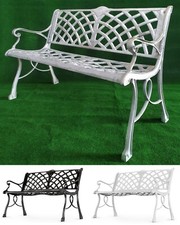 PANCHINA 2 POSTI IN ALLUMINIO GREZZO MOD. MAYA - DA ESTERNO, GIARDINO