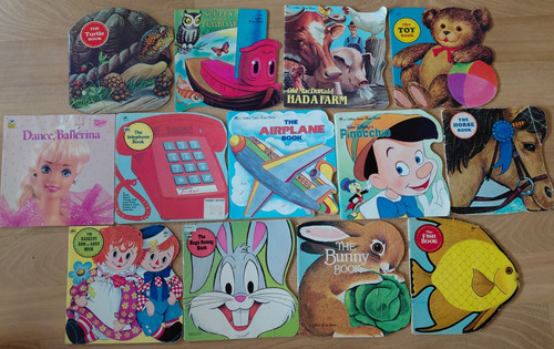 Vintage lot golden shape - of,