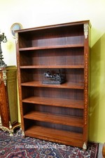 Libreria a giorno intarsiata stile Napoleone III