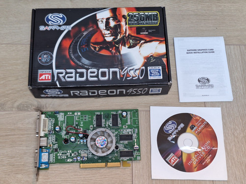 Sapphire ati radeon 9550 - ati,