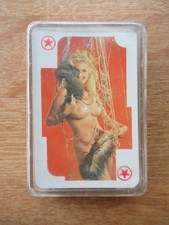 Vecchio gioco di carte sexy /