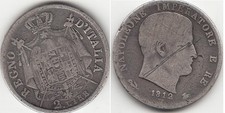 italia - 2 lire 1812v - Napoleone I. 