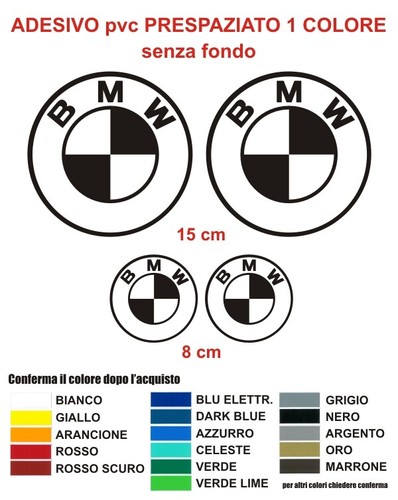 Adesivi bmw logo auto moto - logo, car