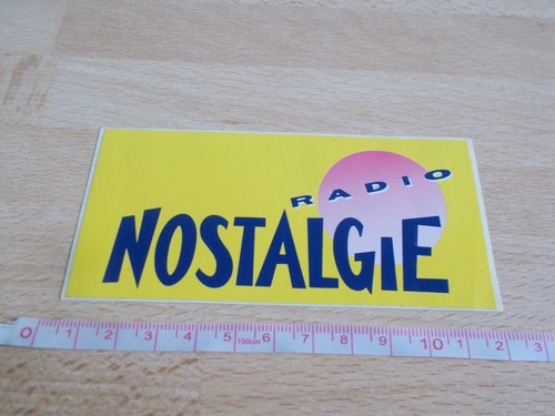 Adesivi radio nostalgie - adesivi,