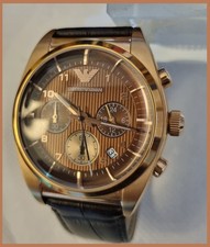 Orologio Uomo Emporio Armani  AR0371 Cronografo 