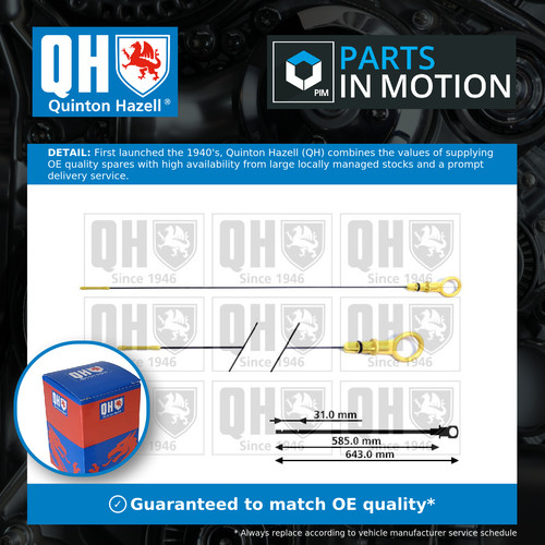 Dip stick qod163 - dip, olio