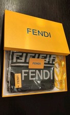 Sciarpa FENDI Modello Roma Lana/Seta Biaco/Nero *SALDI BLACK FRIDAY 2025*