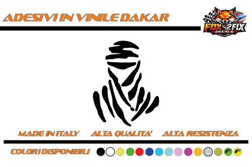 Adesivi auto moto dakar - auto,