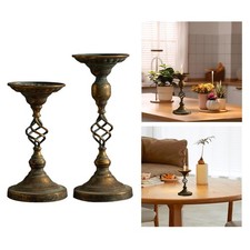 Porta di candele in metallo