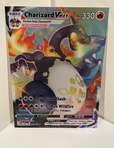 Charizard vmax pokemon jumbo - vmax,