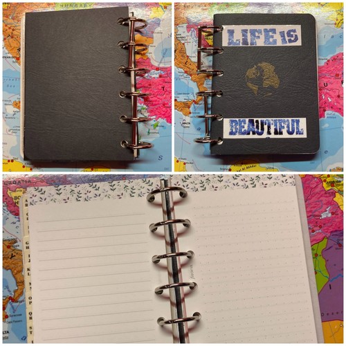 Organizer planner agenda blu