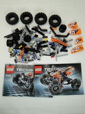 Lego Technic 9392 Quad Bike 2 in 1 completo di istruzioni OBA