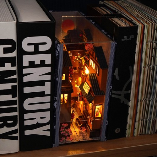 Book nook mini cittadina - book,