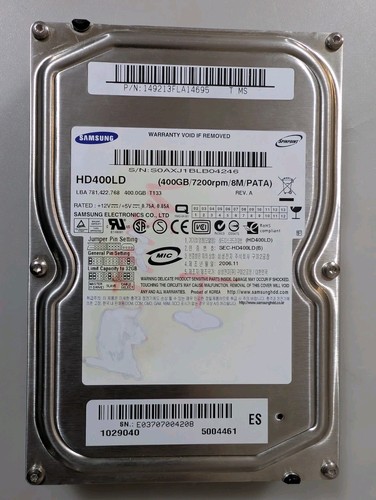Ide ata 400 gb hdd - ata,