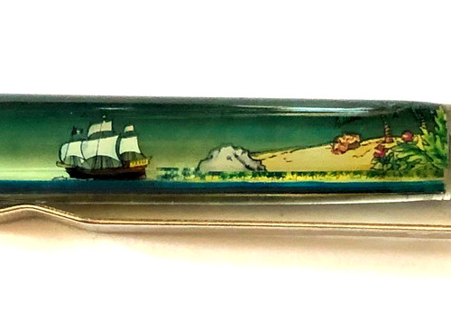 Penna galleggiante nave pirata