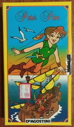 Vhs cartone animato peter pan - peter,