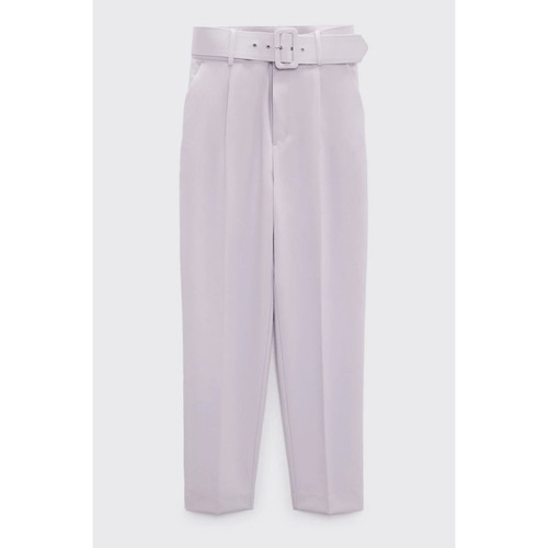 Zara pantalone viola lilla - pantalone,