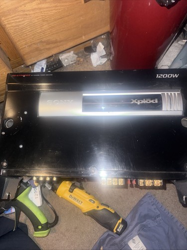 Sony xplōd 1200w amplifier - 1200w,