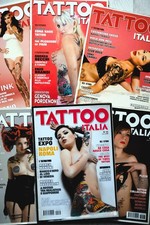 Lotto 8 Riviste tatuaggi