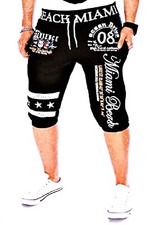 Pantaloni pinocchietto uomo 3/4 shorts Pantaloncini corti Sportivi Sport Tuta