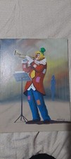 quadro clown -Pagliaccio