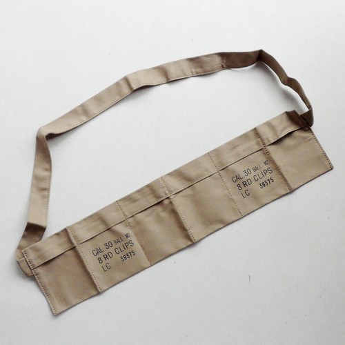 Wwii garand bandoleer - m1,