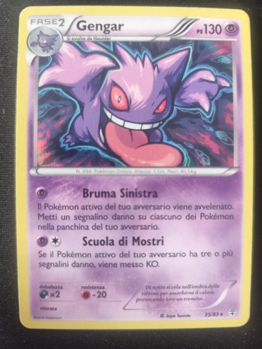 Gengar raro holo set - 35/83,