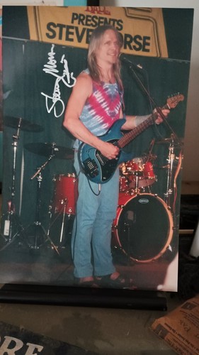 Foto firmata steve - morse, 8x12