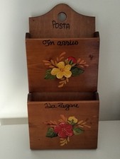 Portalettere Vintage in Legno