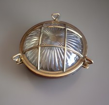 Lampada stile marina in ottone