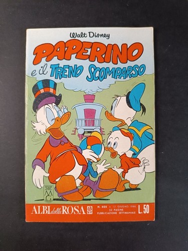 Fumetto albi della rosa - albi, walt