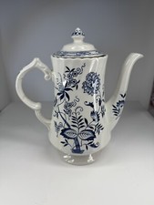 Antica caffettiera cipolla blu