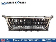 PEUGEOT 3008 5008 MK2 2016 - 2021 PARAURTI ANTERIORE GRIGLIA PRINCIPALE SUPERIORE + FINITURE CROMATE