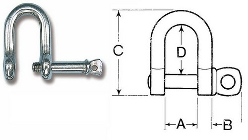 Grillo inox con - inox, mm