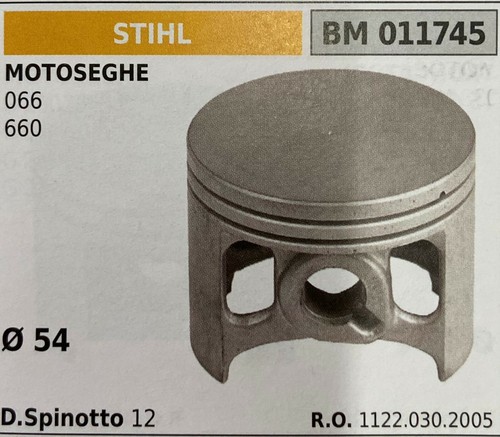 Pistone completo stihl - pistone,