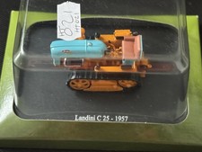 Trattore cingolato Hatchette Landini C25 1957 1/43 pressofuso 