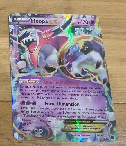 Carte pokemon rare neuve hoopa - carte,