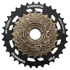 Pacco Pignoni Cassetta SHIMANO 7 velocità Filetto 14-34 TZ-500 CASSETTE SHIMANO