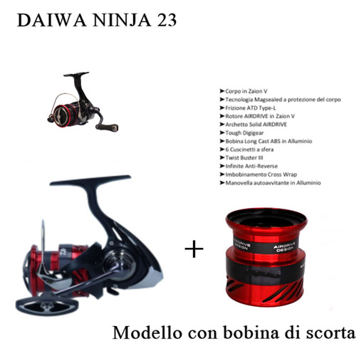 Mulinello daiwa ninja lt - mulinello,