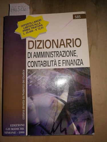 Dizionario amministrazione - dizionario,