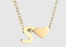 Collana Donna Con Iniziale S