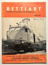 Catalogo Tecnico Generale Modellismo Ferroviario - Bettiart - Anni '80